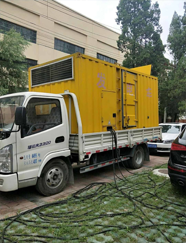 阳江发电车出租-柴油发电机组排烟系统设计要求及其考虑因素
