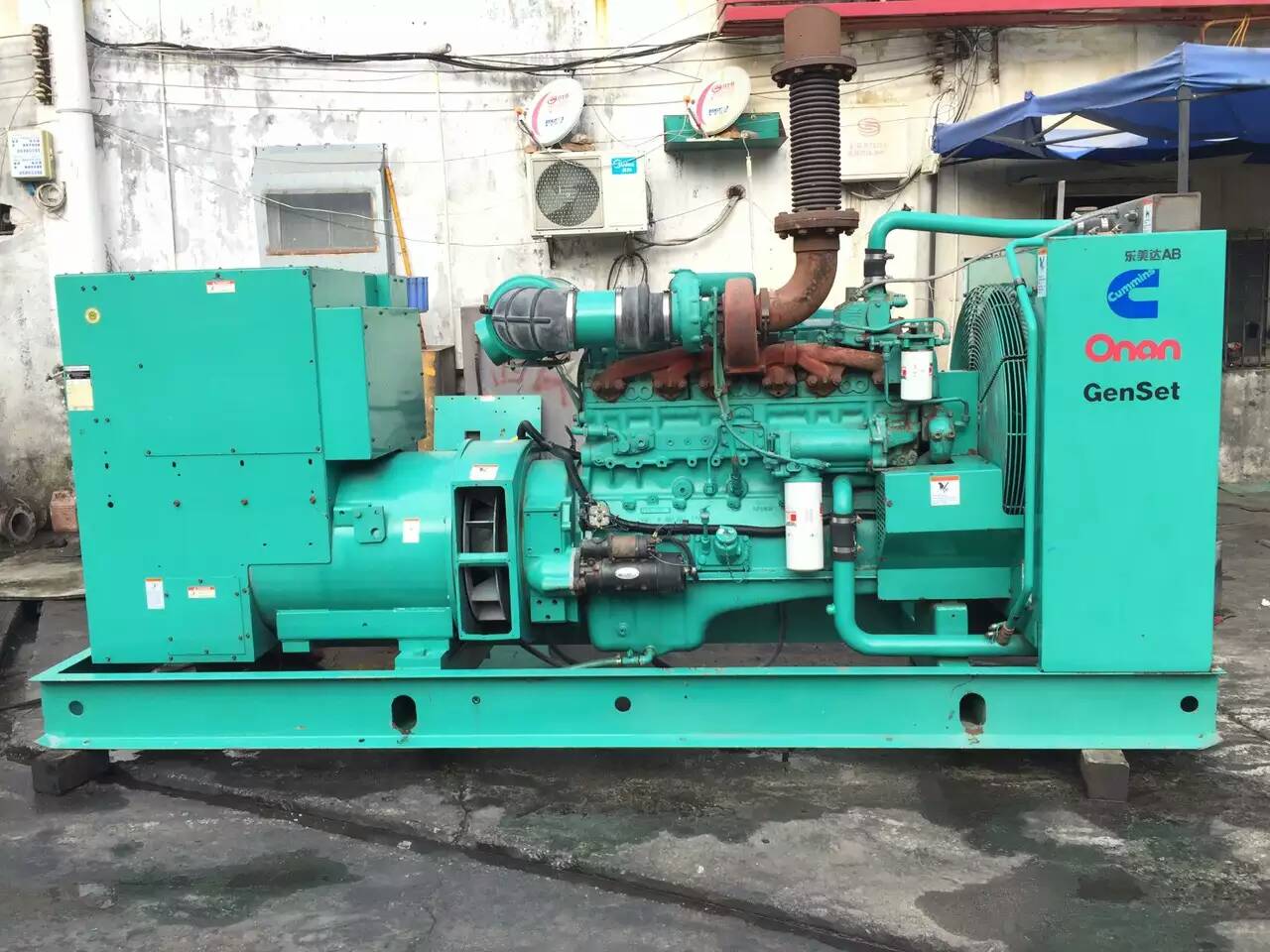 阳江租赁发电机-柴油发电机不正常冒烟的原因